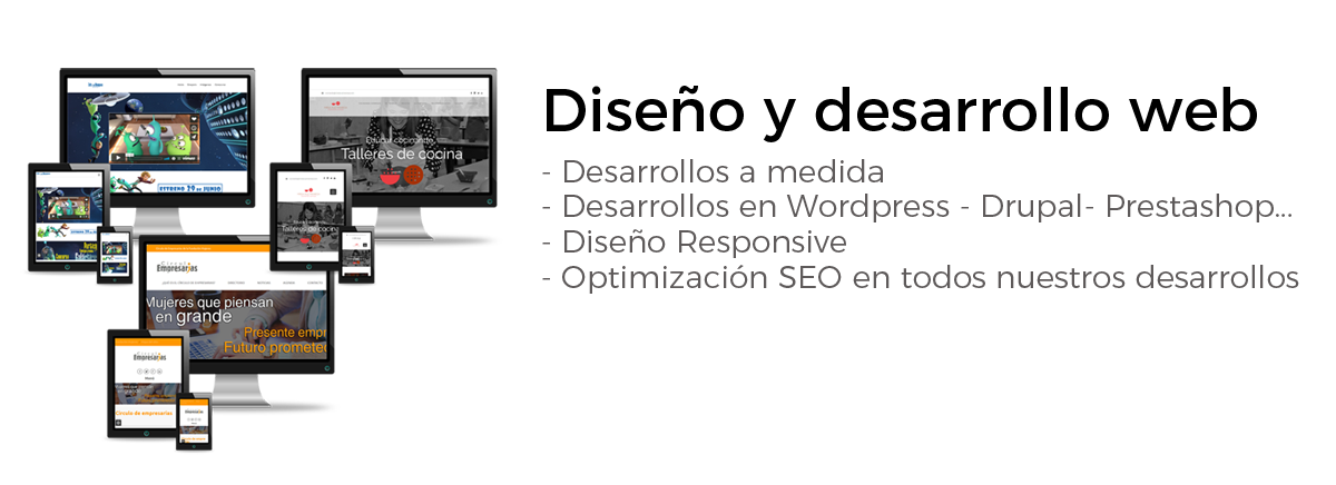 Diseño y desarrollo de páginas web