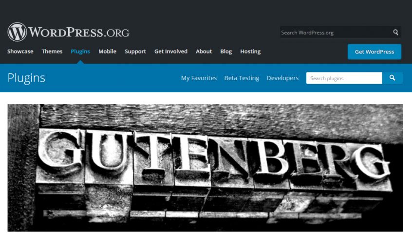 Gutenberg, el nuevo editor de Wordpress